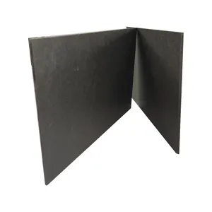 Hot selling 1220*2440mm 1mm to 30mm Waterproof Plain Black MDF board for Kitchen Cabinet