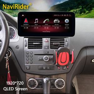 Radio Multimedia para Auto con Android 12 de 12.3 Pulgadas, Reproductor de Video para Benz Clase C W204 S204 C230 C180 C200 C260 C300 2008, GPS, Estéreo, CARPLAY - Product Image 1