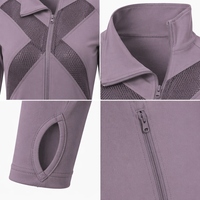 Vêtements de sport d'été légers et respirants pour femmes, avec protection solaire UPF50+ anti-UV, dos en X, en maille, fermeture éclair intégrale, pour activités de plein air, vente en gros