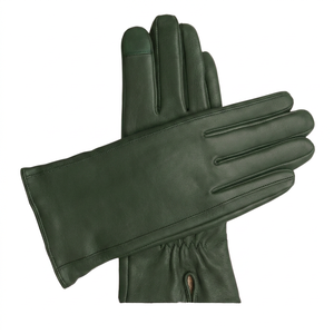 Gants en cuir de haute qualité, tendance, élégants, chauds pour l'hiver, disponibles à un prix abordable - Product Image 3