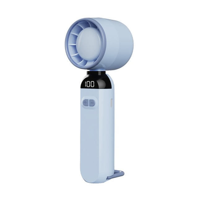 F85 High-Speed 100 Trend Mini Type-C Turbo Cooling Fan Handheld 1200Mah Rechargeable New Portable Electric Power Source Hotel