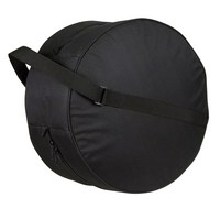 Sac de transport rembourré personnalisé pour caisse claire, en polyester, étui de rangement rond avec fermeture éclair, sac de transport portable