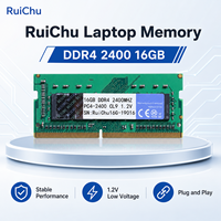 RuiChu DDR4 16GB 2400MHz Module de mémoire RAM pour ordinateur portable PC4-19200 SODIMM 260PIN pour mise à niveau d'ordinateur portable, RAM entièrement compatible