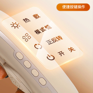 Masajeador Abdominal Bianstone con Calor Eléctrico, Amasamiento Automático Completo, Fisioterapia Infrarroja para la Cintura, Color Beige - Product Image 4
