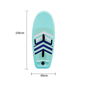 Tabla de surf inflable con hidroala, 156x69x14cm, tabla de surf ligera de EVA para lagos, ríos, equipo para deportes acuáticos al aire libre - Product Image 3