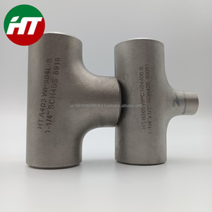 316 90 grados 3 codo en T de acero inoxidable 1/2 3/4 Ansi B16 9 accesorios de tubo súper dúplex - Product Image 4