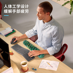 Sanxing G176-7 Silicone <b>Wrist</b> Rest <b>Mouse</b> <b>Pad</b> Irregular Shape Office Ergonomic <b>Support</b> <b>With</b> <b>Wrist</b> Rest - Product Image 2