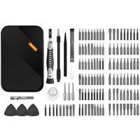 Juego de herramientas de reparación de destornilladores, juego de destornilladores, kit de herramientas de reparación, kit de controlador magnético para ordenador de teléfono móvil, 130 unidades