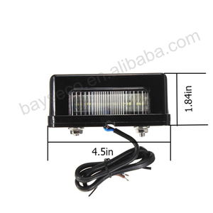 ไฟท้าย LED HST-20715ไฟท้ายป้ายทะเบียนสำหรับรถบรรทุกรถพ่วงป้ายทะเบียน12V 24V โคมไฟ LED ตัวเลข LED - Product Image 4