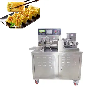 2023 automatic fried dumplings machine dumpling frying machine Pot Stickers machine
