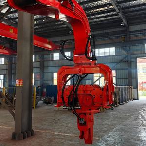 Mesin Pemukul Tiang Pancang Vibrasi Hidrolik Excavator KN250 dengan Rotasi 360 Derajat - Product Image 2