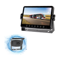 Monitor Mobil Layar Sentuh Full HD 10.1 Inci Model Pribadi, Monitor Bus, Tombol Sentuh