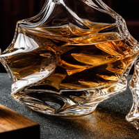 Set de Regalo de Piedras de Whisky para Hombre, Caja de Cristal Única con 8 Piedras de Granito para Enfriar Whisky, Vaso de Chupito