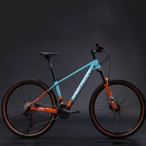 Vélo de montagne en fibre de carbone pas cher fabriqué en Chine, 24, 26, 27,5, 29 pouces, vélo de montagne simple avec jantes en aluminium - Product Image 4