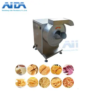 Alto Desempenho Frozen Batatas Fritas Equipamento Batata Crisps Processamento Machinery