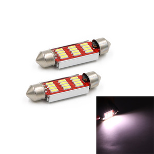 Luz de lectura de doble punto para coche, luz de techo, luz de matrícula, decodificador con bombilla CANBUS de corriente constante, luz modificada para coche 36m - Product Image 4