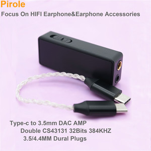 Ampli <span class=keywords><strong>DAC</strong></span> <span class=keywords><strong>USB</strong></span>-C à 3.5mm câble Audio <span class=keywords><strong>amplificateur</strong></span> de <span class=keywords><strong>casque</strong></span> DSD256 sortie durable 3.5MM 4.4 <span class=keywords><strong>amplificateur</strong></span> Portable équilibré - Product Image 2