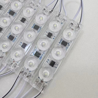 Module LED ultrasonique haute tension DC 12V CE Rohs 2W, lumières SMD2835 IP68, étanche en extérieur, bleu, pour boîtes lumineuses publicitaires