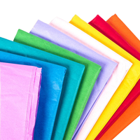 Vente en gros de papier de soie coloré non couché au design professionnel pour l'impression d'emballages de vêtements pour le bricolage, les photos et l'artisanat