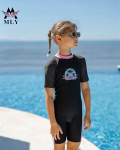 공장 가격 맞춤형 소년 소녀 7-14 어린이 유럽 소녀 수영복 - Product Image 3