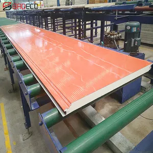 Panel Dinding, Tahan Api, 50Mm, Panel Dinding Busa Poliuretana, Tahan Panas