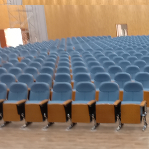 Sillas de Cine y Auditorio Plegables de Tela Modernas y Cómodas de Fabricante al por Mayor con Color Personalizado y Patas de Metal - Product Image 4