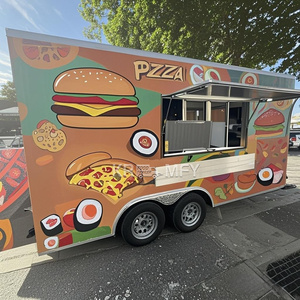 Camión de Comida Personalizado con Horno de Pizza Profesional Móvil, Almacenamiento en Frío, para Eventos al Aire Libre, Dulces, Papas Fritas y Productos de Panadería - Product Image 4