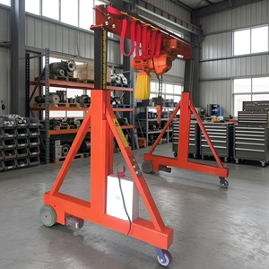 Mini-grue portique mobile de 1, 2 et 3 tonnes pour la manutention de matériaux en atelier - Product Image 1