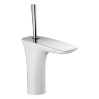 Robinet de lavabo monocommande en laiton massif robuste, résistant à l'usure, finitions variées, pour hôtels de charme et gîtes