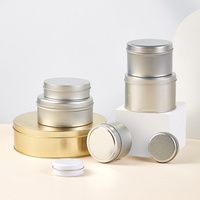 Boîte en fer blanc à couvercle rabattable pour aliments, chocolat, biscuits, bonbons, petits gadgets, bijoux, emballage, onguents, cosmétiques, pinceaux de nail art individuels