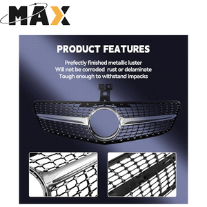 Production manufacturière Grille de pare-chocs avant de voiture Capot supérieur automatique 2078170016 pour Mercedes Benz <span class=keywords><strong>Classe</strong></span> C W204 S204 C204 2008-2014 - Product Image 5