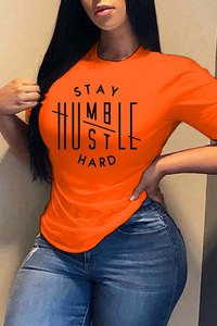 เสื้อยืดคอกลมสำหรับผู้หญิงแฟชั่นลำลองยอดนิยมฤดูร้อนเสื้อยืดผ้าฝ้าย100% นุ่มพิมพ์ลายกราฟิก - Product Image 4