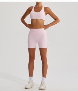 <span class=keywords><strong>Soutien</strong></span>-<span class=keywords><strong>gorge</strong></span> Yogini Style <span class=keywords><strong>Croisé</strong></span> Cœur pour Femme, Bretelles Respirantes avec Coussinets Poitrine Intégrés pour Sports de Plein Air et Fitness - Product Image 6