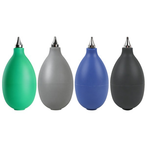 เครื่องเป่าลมซิลิโคนพร้อมหัวฉีดโลหะสำหรับทำความสะอาดฝุ่นในกล้องและคีย์บอร์ดอย่างล้ำลึก - Product Image 1