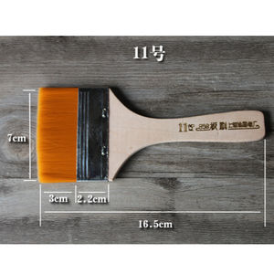 Sikat Bulu 12 Ukuran Kualitas Tinggi untuk Lukisan Daun Emas dan Penyepuhan dan Membersihkan Sikat Daun Emas Imitasi - Product Image 6