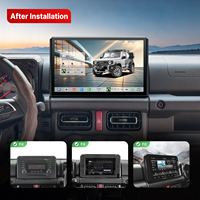 Youducar Radio de Coche Android de 11.5 Pulgadas con Reproductor de DVD y Navegación para Suzuki Jimny JB64 JB74 2019-2026, Apple CarPlay Inalámbrico