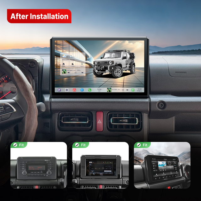 Youducar 11.5" Android Car Radio DVD Player Navigation Head Unit for Suzuki Jimny JB64 JB74 2019-2026, Wireless Apple CarPlay