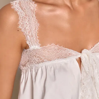 Ensemble de pyjama élégant pour femme Beefey, nouvelle collection, respirant, taille élastique, haut de pyjama en camisole, short, pyjama avec dentelle
