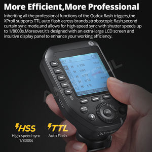 ชุดควบคุมแฟลชไร้สาย Godox XproII Xpro <span class=keywords><strong>II</strong></span> TTL HSS สำหรับกล้อง Sony Canon <span class=keywords><strong>Nikon</strong></span> Fuji Olympus - Product Image 3