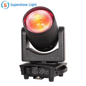 150W Cob Warm Cold White <span class=keywords><strong>Fresnel</strong></span> <span class=keywords><strong>Lens</strong></span> LED Zoom Wash Luz con cabezal móvil para escenario de Teatro de Iglesia - Product Image 1