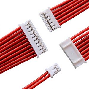 Conectores de cable plano JST PHR de 2.0mm de paso, de 2, 3 y 4 pines, adaptador de cable de cobre estañado para placa, estilo crimpado - Product Image 1