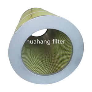 Elemento de filtro de colector de polvo industrial plisado de larga vida del filtro Huahang - Product Image 2