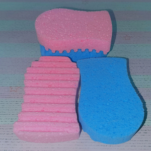 2024 nóng bán thân thiện với môi Nhà Bếp Làm sạch sản phẩm tùy chỉnh hình dạng cellulose miếng bọt biển cho Home Dishwashing-Bán buôn - Product Image 5