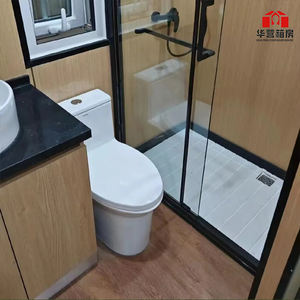 सस्ते प्रीफैब सैंडविच पैनल मिनी सेब घर त्वरित निर्माण पोर्टेबल 20 फीट 40 फीट 4 ऑफिस पॉड वाटरप्रूफ कंटेनर घर - Product Image 2