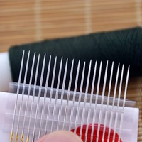 Aiguilles à coudre auto-enfilantes en gros, aiguilles à coudre à l'aveugle, aiguilles à coudre à la main pour la broderie