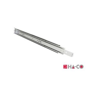 Binario telescopico HAZ3932 a estrazione completa con detentore e sgancio rapido anteriore - Product Image 1