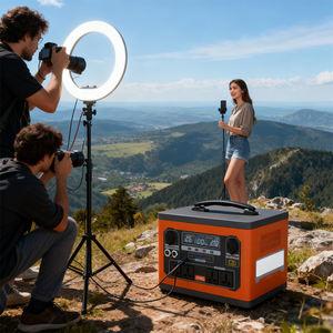 Centrale Électrique Portable au Lithium Ternaire à Onde Sinusoïdale Pure 400W, Entrée Solaire, Charge Rapide XT90, Démarreur de Voiture, 2500+ Cycles - Product Image 5