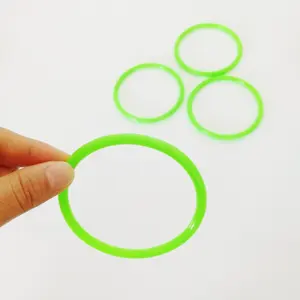 China Fabriek Directe Verkoop Verschillende Kleurrijke Siliconen Groen Blauw Rood Rubber O Ring Met Hoge Hittebestendige