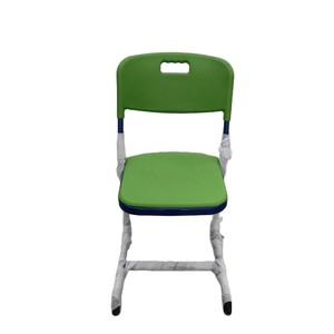 Chaise d'école à structure métallique durable pour enfant et étudiant, couleur verte, modèle MK 0001, numéro de pièce 24 001 - Product Image 5