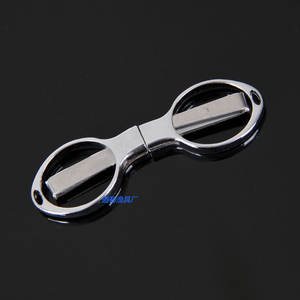 Ciseaux pliants en acier inoxydable en forme de huit pour la pêche, portables, durables, pour une utilisation en extérieur - Product Image 3